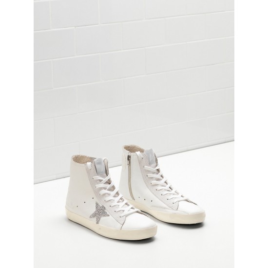 Men/Women Golden Goose francy sneakers limited edition with swarovski crystal