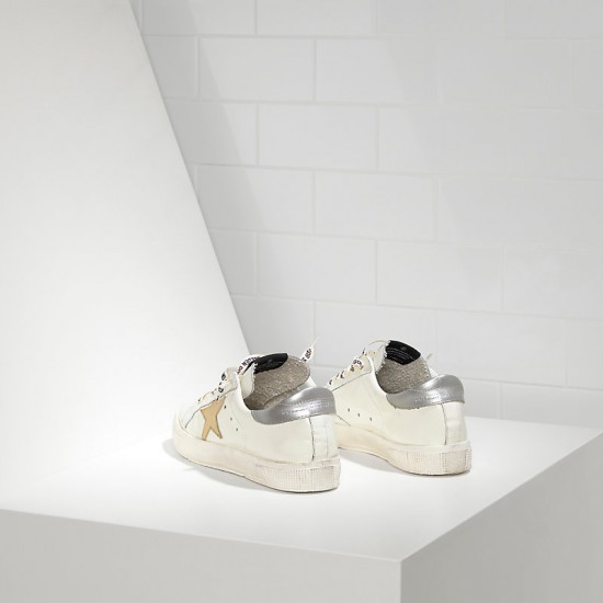 Women Golden Goose sneakers may in white silver gold