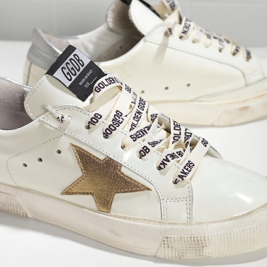 Women Golden Goose sneakers may in white silver gold